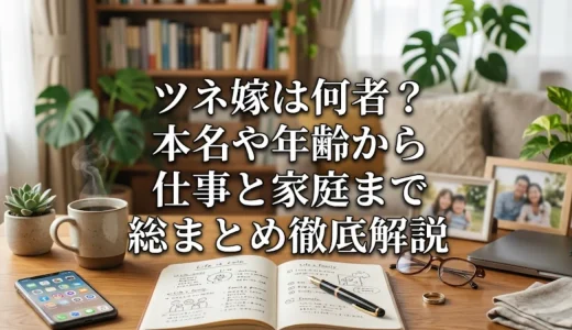 ツネ嫁は何者？本名や年齢から仕事と家庭まで総まとめ徹底解説