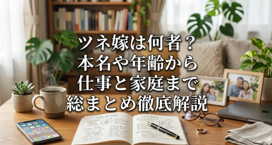ツネ嫁は何者？本名や年齢から仕事と家庭まで総まとめ徹底解説
