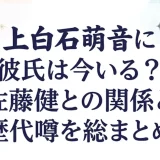 上白石萌音に彼氏は今いる？佐藤健との関係と歴代噂を総まとめ