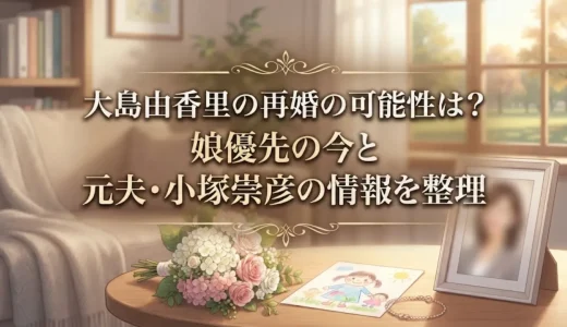 大島由香里の再婚の可能性は？娘優先の今と元夫・小塚崇彦の情報を整理