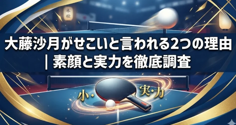 大藤沙月がせこいと言われる2つの理由｜素顔と実力を徹底調査
